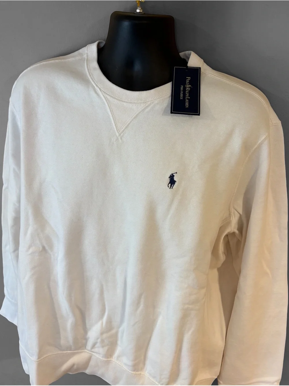 Polo Ralph Lauren Pima Cotton Fleece XL Sweatshirt